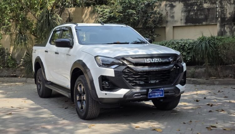 D-Max at Port Qasim, interior shots, comparison with Hilux