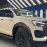 D-Max at Port Qasim, interior shots, comparison with Hilux