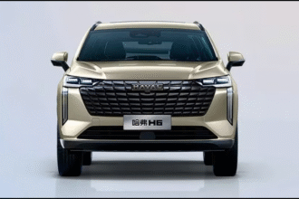 "Haval H6 Facelift 2025 front grille"