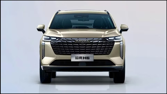 "Haval H6 Facelift 2025 front grille"