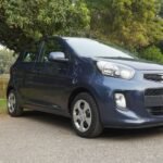 Kia Picanto in Pakistan – compact urban hatchback parked in city street