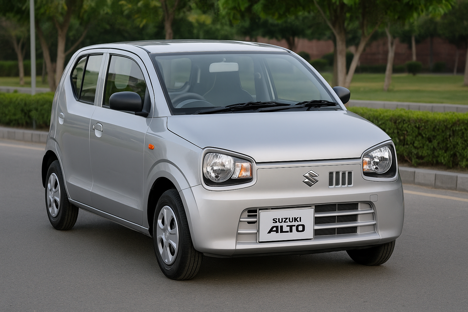 2025 Suzuki Alto in Pakistan – Front View