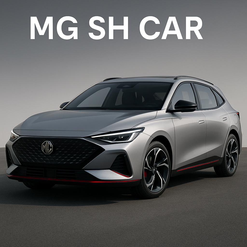 MG SH Hybrid side profile – expected 2025 launch in Pakistan